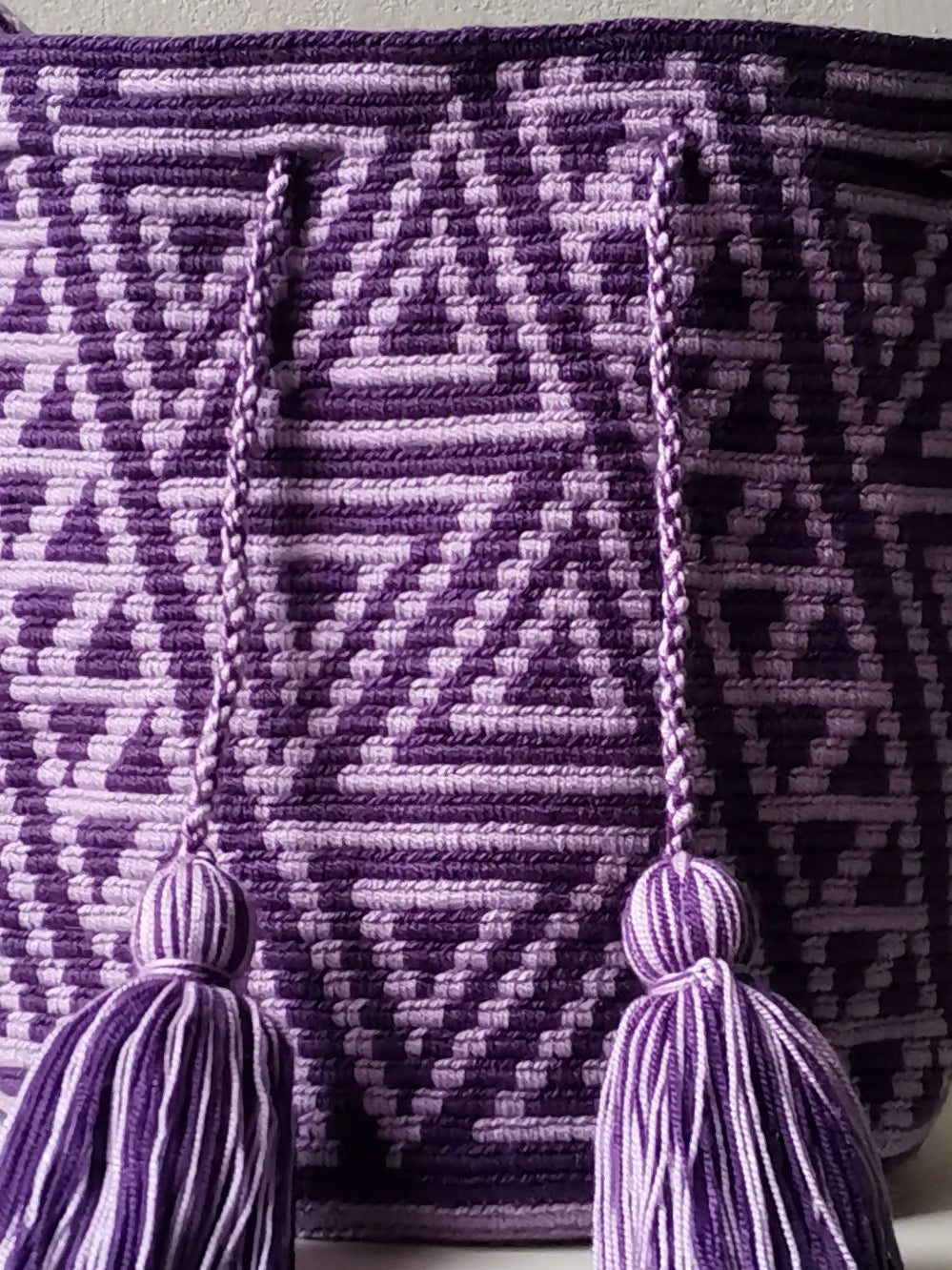 Sac avec bandoulière mochila M/L violet et lilas