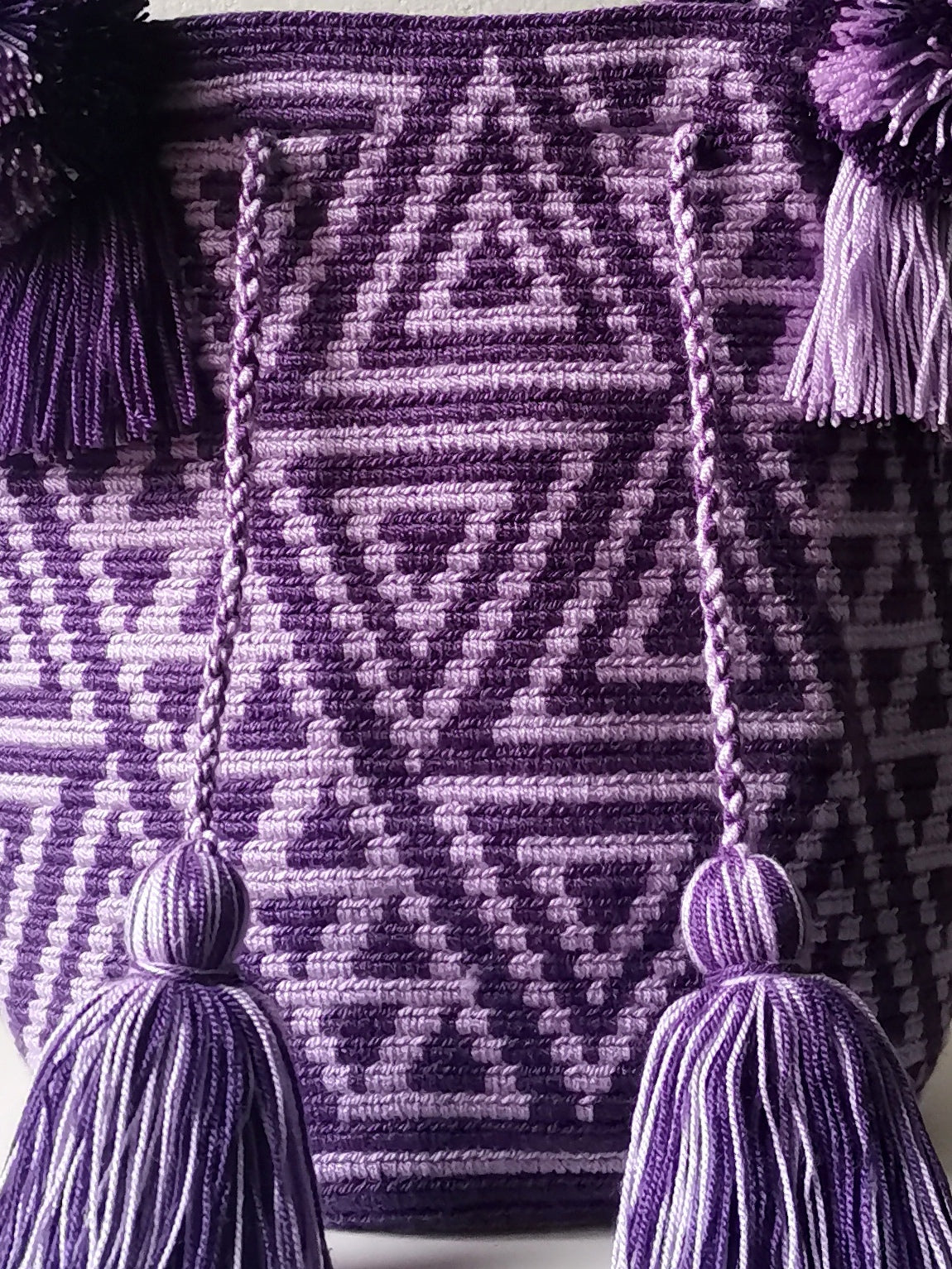 Sac à main mochila M/L violet et lilas